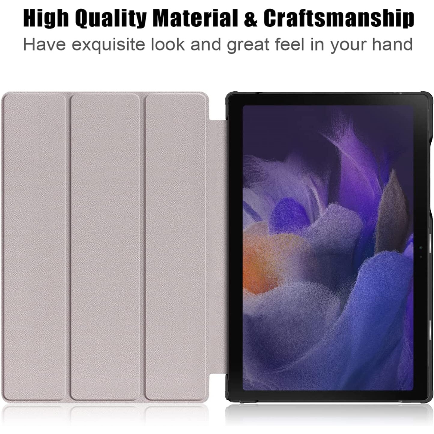 Husa Slim Sigloo, Smart Cover, Trifold, pentru tableta LENOVO Tab M10 3rd Gen(TB-328FU, TB-328XU ), 10.1 inch, model Mirrored in the Lake