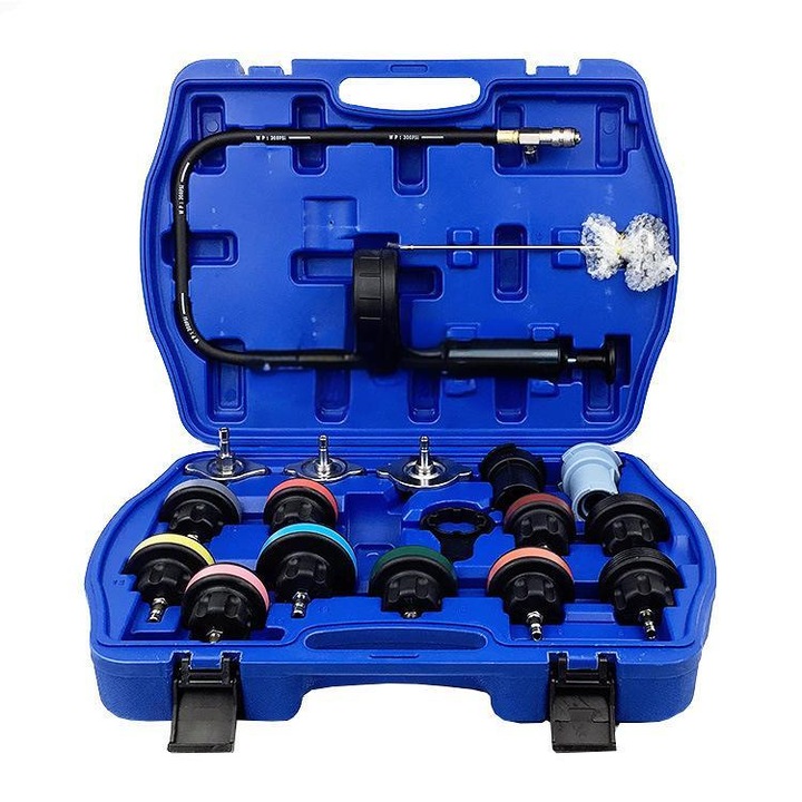 Set de 18 piese pentru detectarea scurgerilor de apa, scule auto, 45x32.5x9.5cm, 2.8kg