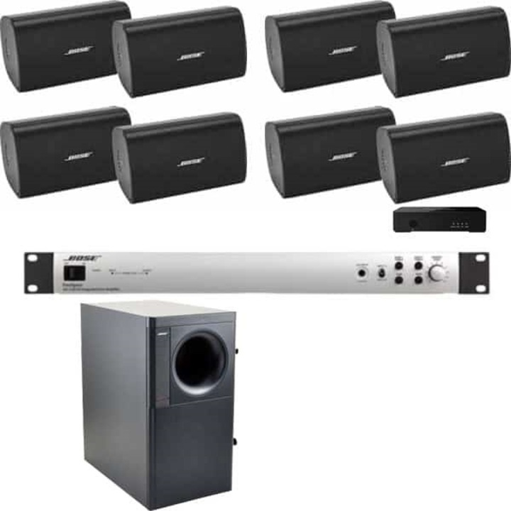 Sistem Audio Premium Bose Set 8x FS2SE + Subwoofer + Wi-fi