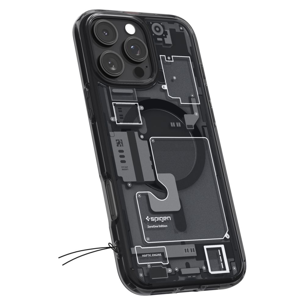 Husa Spigen Ultra Hybrid Mag do MagSafe pentru iPhone 16 Pro Max, fumuriu-gri