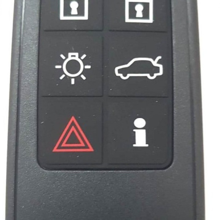 Carcasa cheie smart cu 6 butoane fara lamela VOLVO Xenon Bright®
