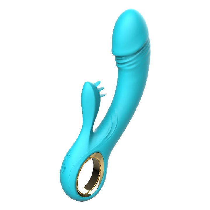 Dildo cu vibratii, 9 frecvente, silicon medical, rezistent la apa, 27.5cm