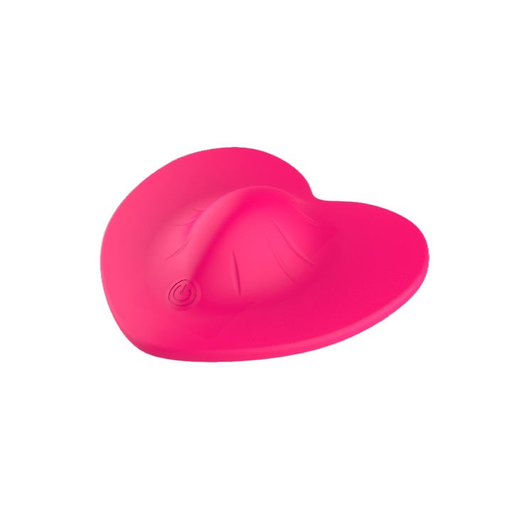 Bugyi vibrációval, 10-es frekvencia, szilikon, 10,2 cm, rózsaszín