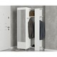 Dulap Hol, Flex Mirror, UnicUtil, 105 x 46.8 x 185 cm, Alb