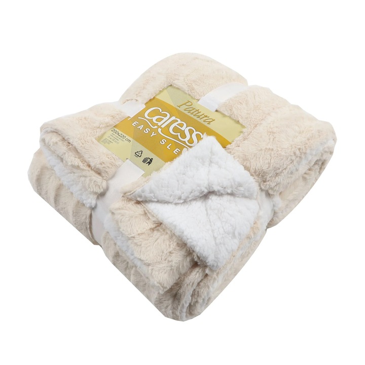 Patura Pat Caressa Poliester Crem D