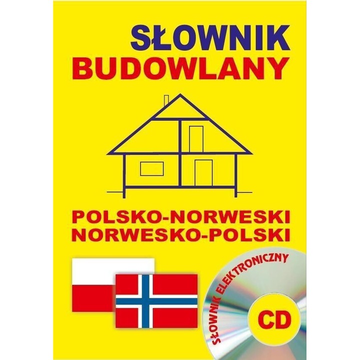 Dictionar de constructii polono-norvegian norvegiano-polon, cu CD, 14x19 cm, 304 pagini, Level Trading, 2014
