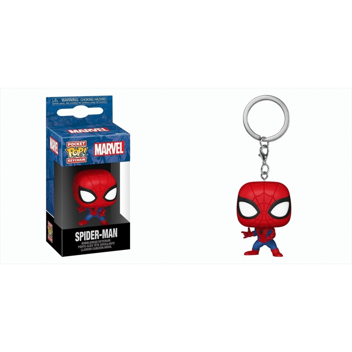 Ключодържател POP! Marvel Classic - Spider-Man, 4см