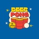 Игра за пиене, Beer Pong, Интерактивен, 24 чаши, 24 топки, Многократна употреба, Червен