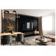 Placa Decorativa Riflaj WPC negru 159 mm latime x 2900 mm lungime x 23 mm grosime - Riflaj decorativ WpcLine Premium, WT027