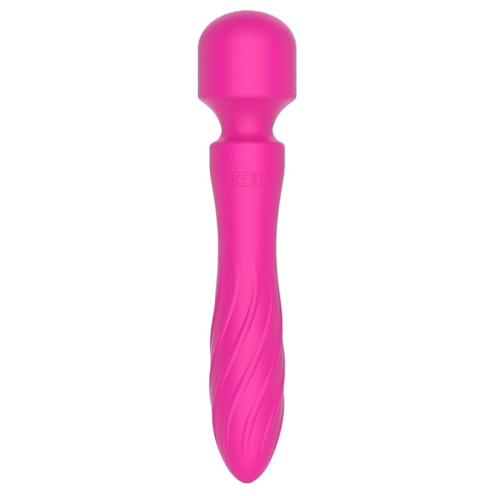 Дамски вибратор Magic Wand IMALDI PRO, Преносим, 21 см, 10 режима на вибрация, Силикон, Водоустойчив, Фуксия