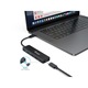 EQuip 4-portos USB3.2 HUB Black, 233970, USB Hub