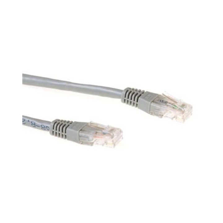 ACT CAT6 U-UTP Patch Cable 25m Grey, 249744, Hálózati kábelek