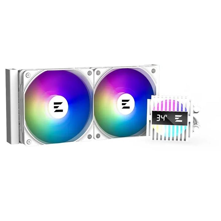 Zalman ALPHA2 A24 White, 242606, Ventilátorok, Hűtők, Előlapi panelek