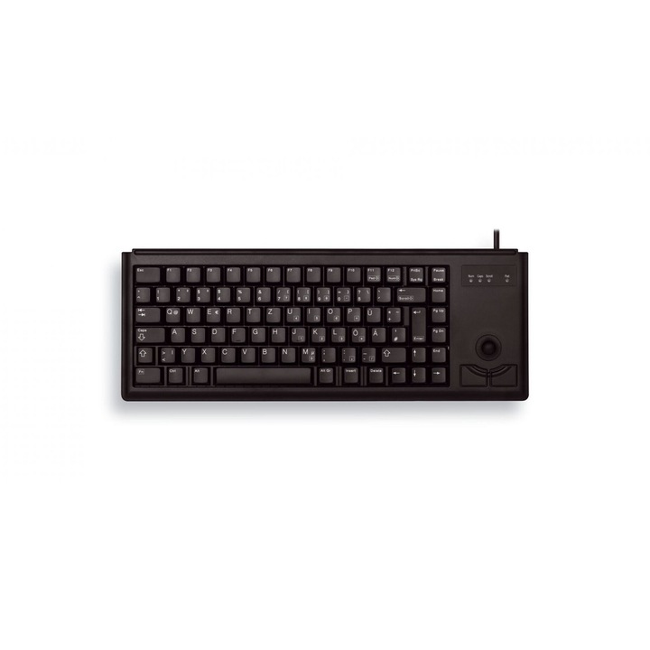 Cherry G84-4400 Compact Keyboard Black US, G84-4400LPBUS-2, Billentyűzet