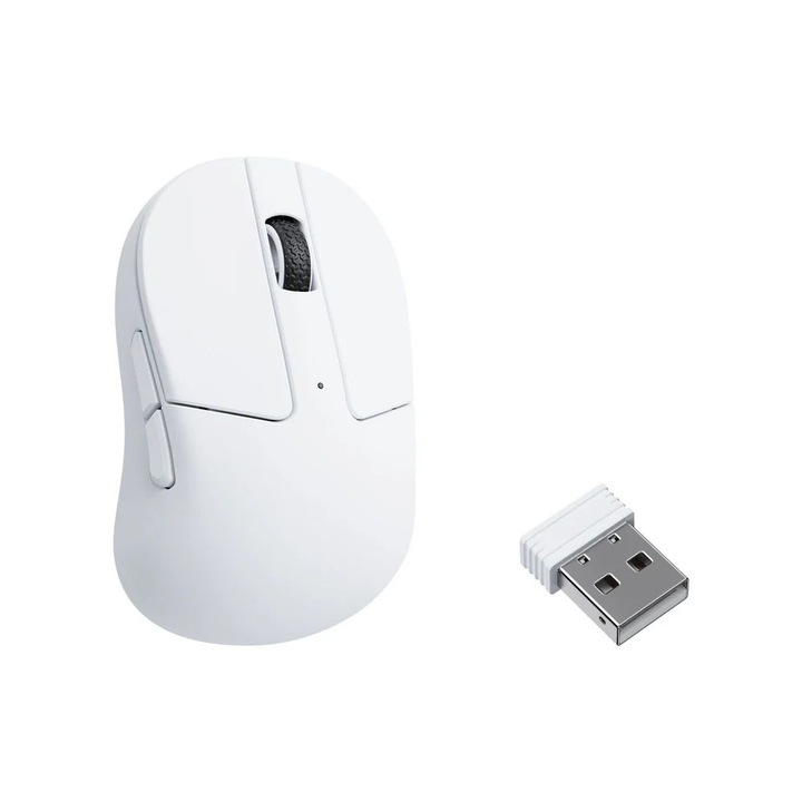 Мишка Keychron M4, Bluetooth, Бяла
