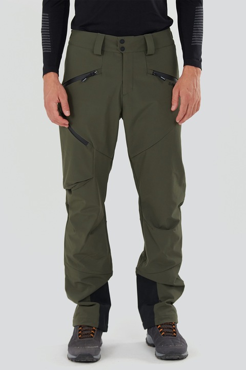 Fundango, Pantaloni regular fit, pentru trekking, Kaki
