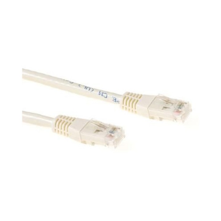 ACT CAT6 U-UTP Patch Cable 25m Ivory, 248857, Hálózati kábelek