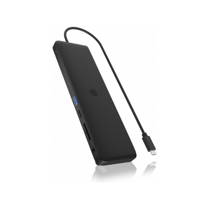 Raidsonic IB-DK2116-C 11in1 Mobile DockingStation with Triple Video Output, 216831, Notebook kiegészítő