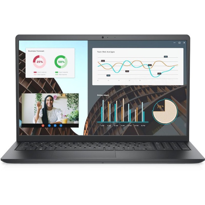 Dell Vostro 3530 Carbon Black, 225507, Notebook