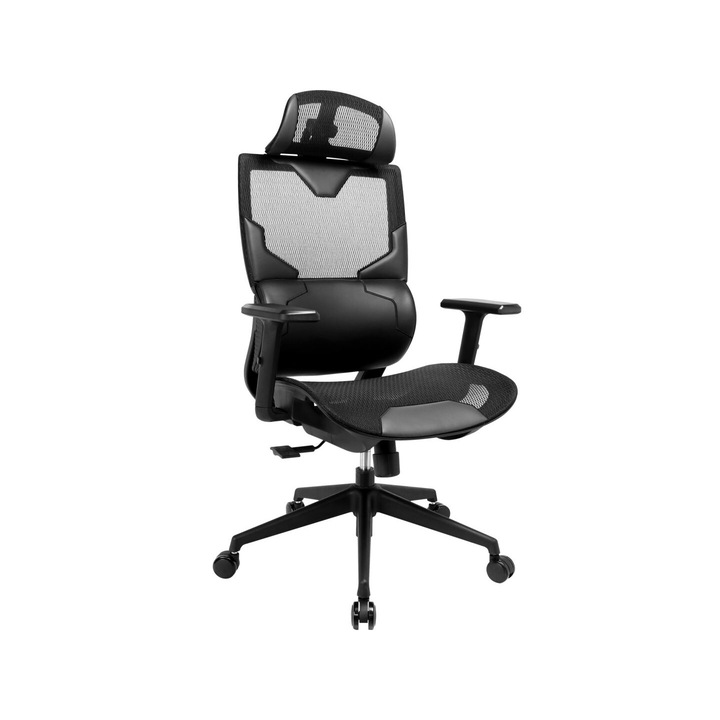Sandberg ErgoFusion Gaming Chair Black, 235956, Gaming szék