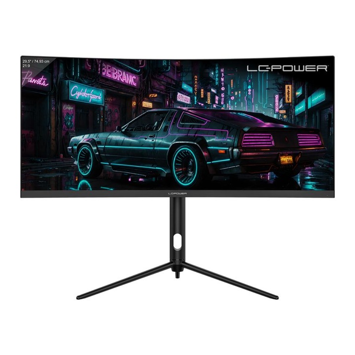 LC Power 29,5" LC-M30UWFC LED Curved, 242771, Monitor