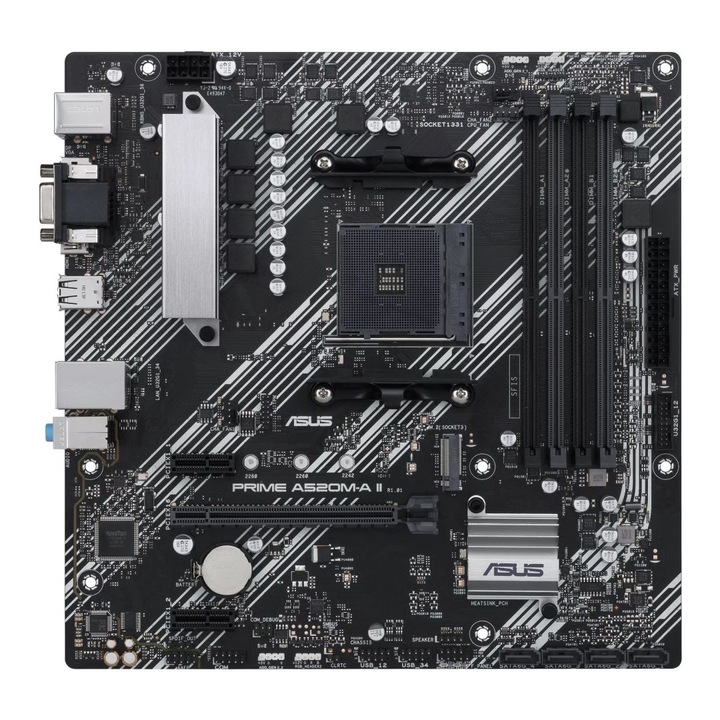 Asus PRIME A520M-A II/CSM, 218815, Alaplap