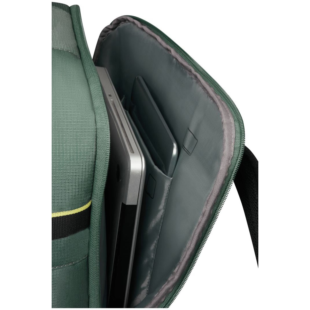 Rucsac casual pentru laptop, American Tourister, Take2Cabin M, Textil, 15.6", Dark Forest, 248255