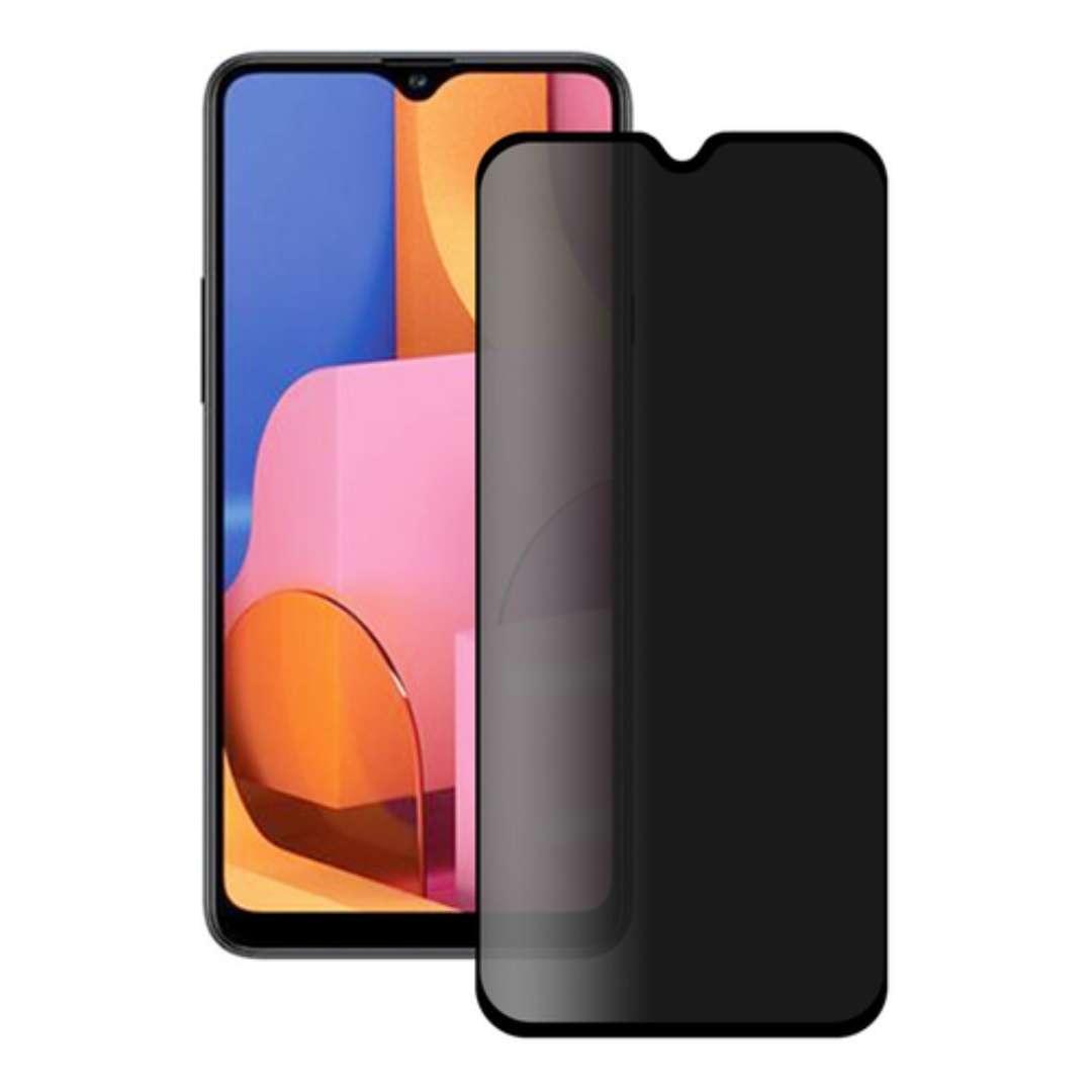 Folie sticla privacy pentru Samsung Galaxy A12 - Full glue