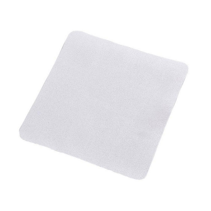 Laveta din microfibra pentru ochelari, 17 x 14 cm, Gri
