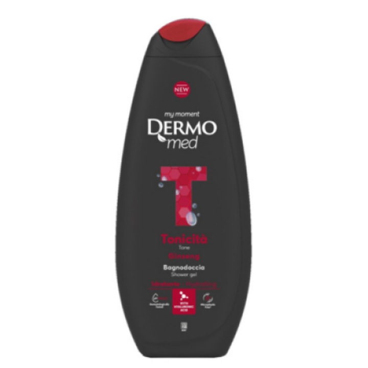 Gel de Dus Dermomed cu Ginseng Tonic 650ml
