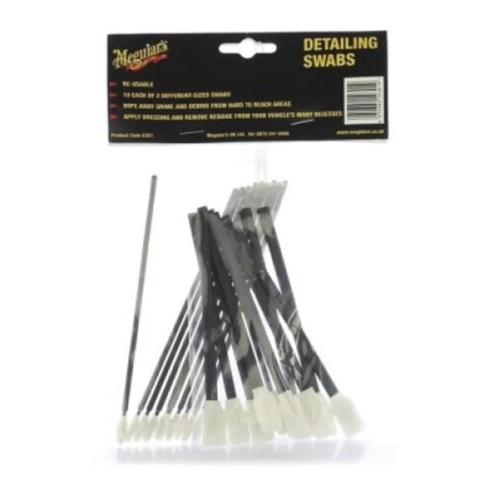 Meguiar Reusable Detailing Swabs készlet 20 db