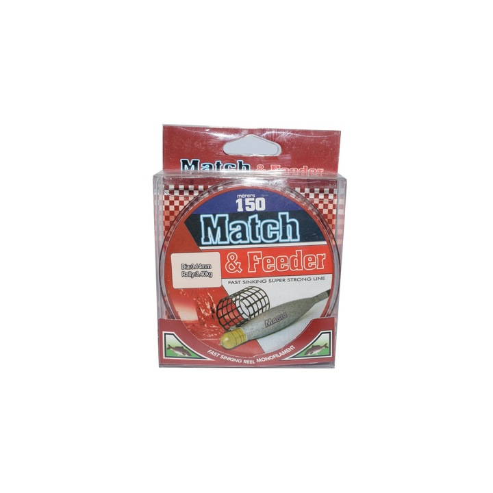 Fir Match & Feeder Fast Sinking Super Strong 0, 16mm (4, 05kg) 150m