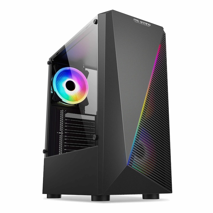 Настолен компютър Gaming UltraMax V2 Intel SIX-Core i5-9400 4.1GHz Turbo, 16GB RAM DDR4, SSD 1000 GB, Видео карта 4 GB GDDR5