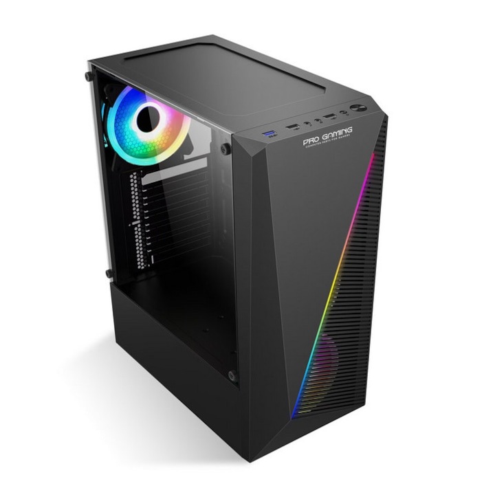 Настолен компютър Probitz Intel Core i5-10400F, 16GB DDR4, 512 GB SSD, Видеокарта Geforce GTX 1660 SUPER 6 GB GDDR6 192-bit