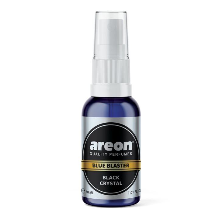 Odorizant auto spray Areon, black crystal, 30 ml