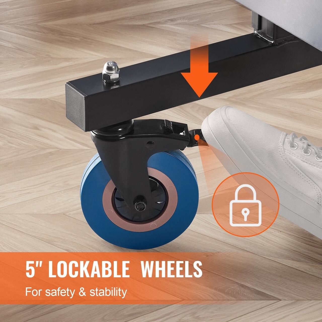 Masa tenis 2740x1525x760 mm, Pliabila, 8 x roti, Interior, fileu