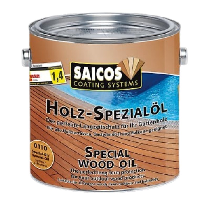 Ulei pentru terasa exterior Saicos Decking Oil 2.5L