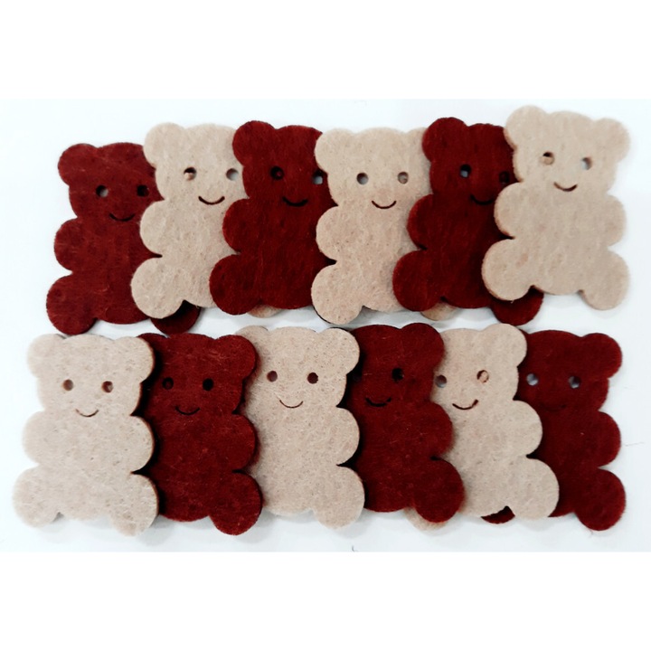 Ursi din pasla, mini 12 buc/buc, cca 3cm 23226