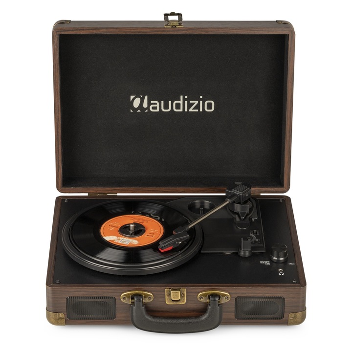 Pick-up, Audizio, model RP114, design servieta, stereo cu gama completa, marron, 265x352x125 mm