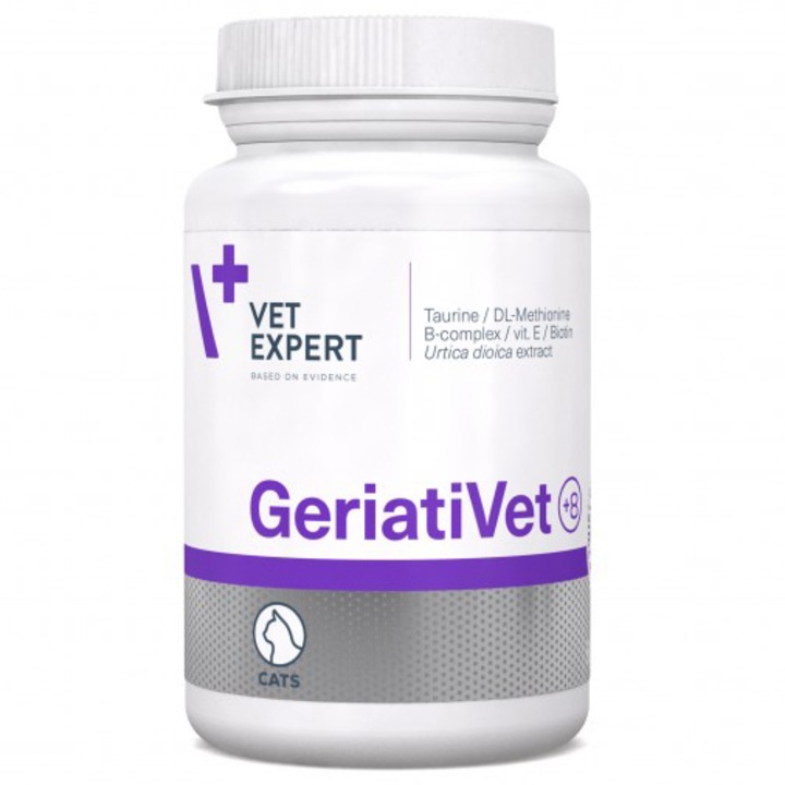 Suplimente pentru pisici, Geriatrivet Cat, Twist Off, 60 capsule