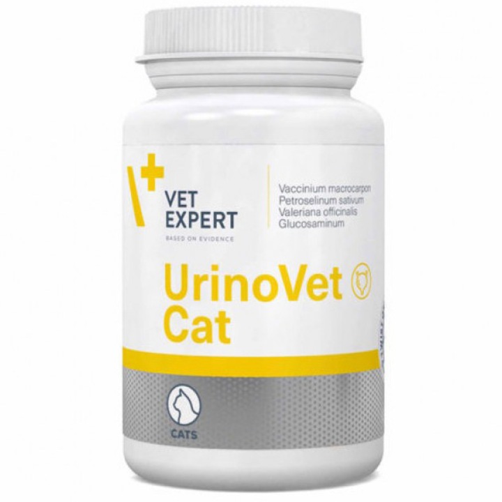 Suplimente pentru pisici, Urinovet Cat, Twist Off, 770 mg, 45 capsule