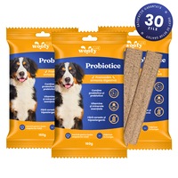 Probiotic Caini Woofy Lab – Supliment Digestiv Premium pentru Sanatatea Intestinala, Hipoalergenic, Fara Cereale, Imunitate si Blana Stralucitoare - 3 Pachete