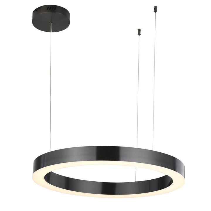Полилей, CIRCLE 60, Step into Design, LED, 32W, 3000K, Черен, 60см