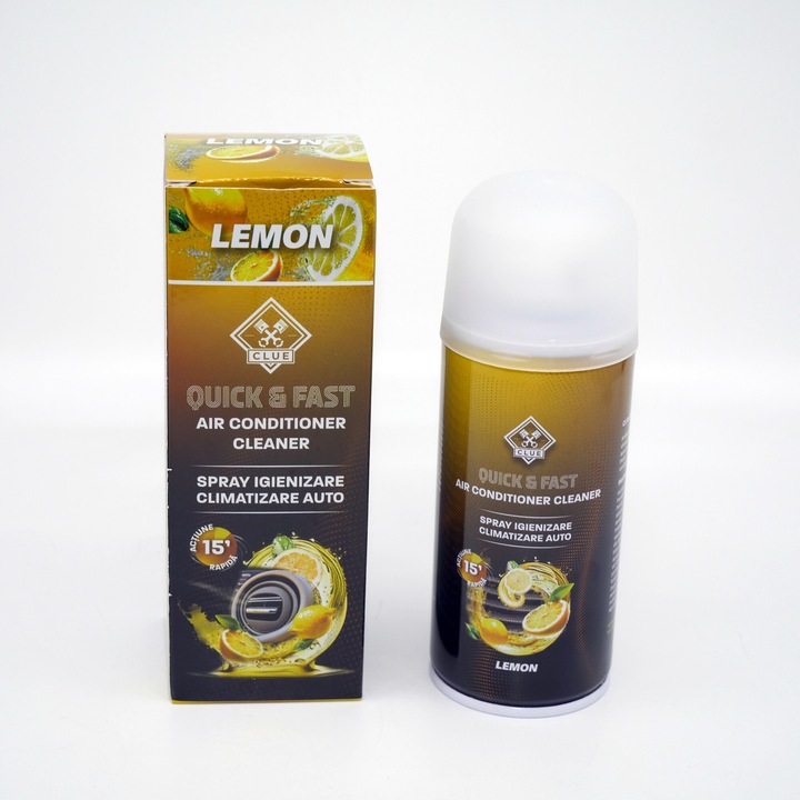 Autóklíma fertőtlenítő spray citrom ízzel 150ml