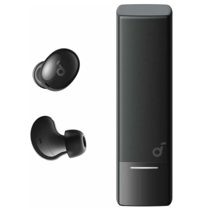 Безжични слушалки In Ear Anker, шумопотискане, IP64, SoundCore A30i, Bluetooth 5.4 свързаност, 24 часа автономност, вграден микрофон, черни