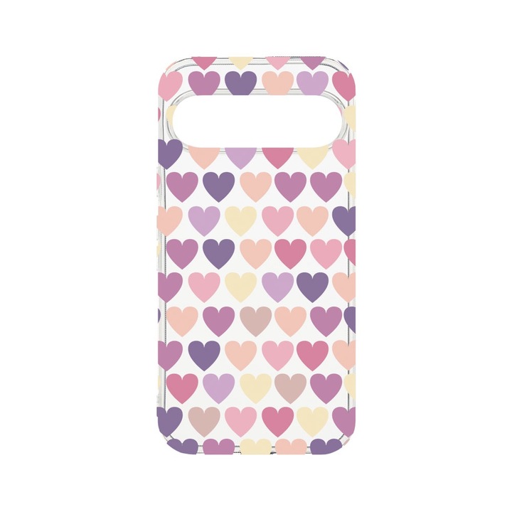 BestCase® Husa Clear Silicon 2MM, Compatibila Cu Google Pixel 9 Pro, Hearth, Antisoc, Protectie Camera, T 34