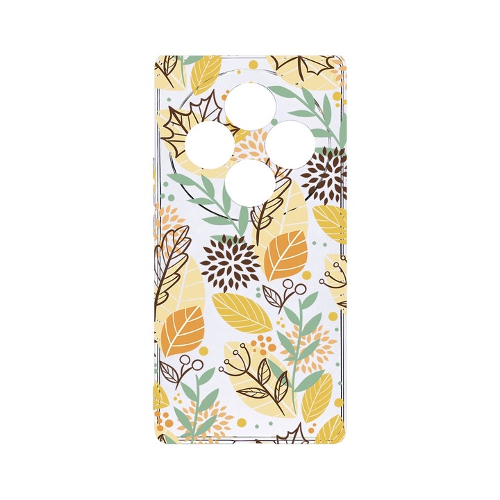 BestCase® Husa Clear Silicon 2MM, Compatibila Cu OPPO Reno12 FS / Reno12 F, Autumn, Antisoc, Protectie Camera, T 109