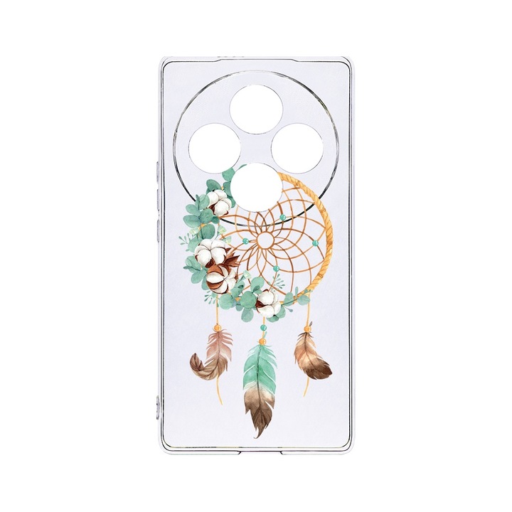 BestCase® Husa Clear Silicon 2MM, Compatibila Cu OPPO Reno12 FS / Reno12 F, Dreamcatcher, Antisoc, Protectie Camera, T 950