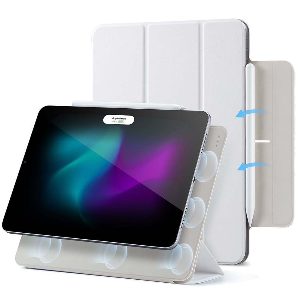 Huse pentru Apple iPad Air 13 2025 / 2024 M3, M2 - ESR Rebound Magnetic - alb