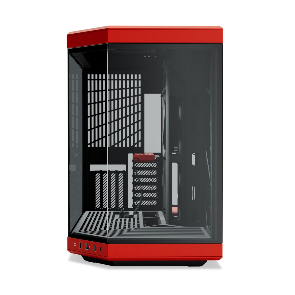 HYTE X50 Tempered Glass E-ATX Wild Cherry Mid Tower Case